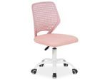 Idimex Kinderdrehstuhl, Pink, Textil, Mode, 47x89x46 cm, Arbeitszimmer, Bürostühle, Jugendschreibtischstühle & Kinderschreibtischstühle