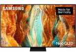 SAMSUNG QLED-Fernseher "GQ85QN70FAU QLED Mini LED-Fernseher", Energieeffizienz: E, schwarz, 85 ″, Fernseher, Neo Quantum HDR, 4K AI Upscaling, Gaming Hub, Motion Xcelerator 144Hz, QLED-Fernseher