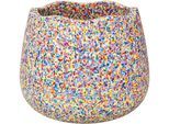 Balancetrainer STAPELSTEIN "Stapelstein Base", bunt (super confetti), Balancetrainer, Kinder, B/H/L: 27cm Ø 31,5cm, EPP (Expanded Polypropylene), gemustert, Balancetrainer, Balance-Basis für dynamisches Sitzen; Made in Germany, H:27cm Ø:31,5cm