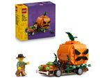 Konstruktionsspielsteine LEGO "Pickup mit Halloweenkürbis (40822), LEGO LEGO Iconic", bunt, Spielbausteine, Kinder, Kunststoff, Konstruktionsspielsteine, Made in Europe