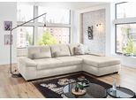 Ecksofa DIE PLANBAR "MP-IN16012 L-Form, mit Federkern-Polsterung", beige (natur), B:309cm H:85cm T:195cm, 85% Polyester;15% Nylon, Sofas, Ecksofa, inkl. Sitztiefenverstellung, wahlweise mit weiteren Funktionen