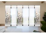 Schiebegardine HOME IN GREEN "ARISTEA", beige (natur), B:60cm H:245cm, Polyester, Gardinen, Schiebegardine, Bambusoptik, SET, recycelt, Digitaldruck