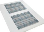 Platzset WIRTH "LAUFENBERG" Gr. 1, blau, B:40cm L:35cm, Obermaterial: 90% Polyester, 10% Baumwolle, Platzsets, Platzset