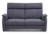 2-Sitzer HOME AFFAIRE "Turin auch mit Easy care-Bezug: leicht mit Wasser zu reinigen", grau (anthrazit), B:156cm H:107cm T:97cm, Sofas, 2-Sitzer, mit hochwertigem Federkern, hoher Rücken bietet besonderen Komfort