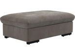 Polsterhocker SIT & MORE "Alcudia", braun (schlamm), B:101cm H:43cm T:68cm, 100% Polyester, Hocker, Polsterhocker