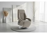 TV-Sessel SIT & MORE "Enjoy", stone, B:74cm H:113cm T:77cm, 100% Polyester, Sessel, TV-Sessel, in Grösse S, oder M, oder L, wahlweise mit Motor und Aufstehhilfe