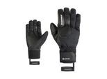 Skihandschuhe ZIENER "GINOS-Z GTX PR glove man", Herren, Gr. 7.5, schwarz, Materialmix, Handschuhe Skihandschuhe
