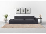 Big-Sofa TRENDMANUFAKTUR "Braga, mit hochwertigem Kaltschaum, Megasofa, Japandi-Design", grau (graphite), B:277cm H:72cm T:107cm, 92% Polyester, 8% Nylon, Sofas, Big-Sofa, modernes Big-Sofa, Couch mit hohem Sitzkomfort, 277/72/107 cm (B/H/T)