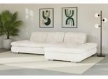 Ecksofa DIE PLANBAR "MP-IN17004 L-Form, Breite 331 cm, Federkern-Polsterung", grau (natur), B:331cm H:84cm T:194cm, 88% Polyester, 12% Polyamid, Sofas, Ecksofa, inkl. Sitztiefenverstellung, wahlweise weitere Funktionen