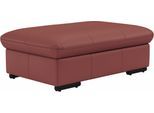 Polsterhocker SIT & MORE "Alcudia", rot (merlot), B:101cm H:43cm T:68cm, Hocker, Polsterhocker
