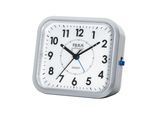 Quarzwecker FILIUS ZEITDESIGN, silber (silberfarben), Wecker, Quarzwecker, Wecker,Schlafzimmer,Beleuchtung,schleichende Sekunde,Weckwiederholung