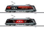 Elektrolokomotive MÄRKLIN "Elektrolokomotive Baureihe 101 WOA - 39476", schwarz-weiß (schwarz), Modelleisenbahn-Fahrzeuge, Kinder, Kunststoff, Metall, Elektrolokomotive, mit Lichr & Sound