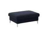 Pouf FLEXLUX "Fiore", blau (royal blau), B:97cm H:34cm T:66cm, Aluminium, Poufs, Pouf, Kaltschaum, Füße Alu