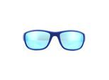 Polaroid Sport Wrap Mens Blue Blue Mirror Polarisierte Sonnenbrille
