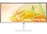 SAMSUNG LED-Monitor "S34C650TAU", Energieeffizienz: G, weiß, B:80,66cm H:36,94cm T:12,5cm, Monitore, LED-Monitor