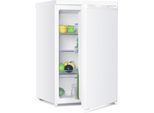 HANSEATIC Kühlschrank "HKS8555CW", Energieeffizienz: C, weiß, Rechtsanschlag, wechselbar, Kühlschränke, inkl. 3 Jahre Herstellergarantie, Kühlschrank