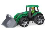 Spielzeug-Traktor LENA "Truxx, grün", grün, Spielzeugfahrzeuge, KinderB:14,5cm H:16cm T:32cm, Kunststoff, Spielzeug-Traktor, inklusive Spielfiugr; Made in Europe, B:14,5cm H:16cm T:32cm
