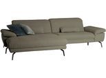 Ecksofa DIE PLANBAR "MP-IN22025 L-Form", grün, B:293cm H:81cm T:191cm, 100% Polyester, Sofas, Ecksofa, mit Kopfteilverstellung, wahlweise mit motorischem Canape