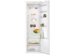 NEFF Einbaukühlschrank "KI1811SE0", Energieeffizienz: E, silber (weiß), Rechtsanschlag, wechselbar, Kühlschränke, Fresh Safe: Schublade für flexible Lagerung von Obst & Gemüse, Einbaukühlschrank