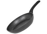 Bratpfanne RESTO KITCHENWARE "Atik Universalpfanne langlebig durch hitzebeständige Außenbeschichtung", schwarz, H:5,3cm L:47,5cm Ø:28cm, Pfannen, Bratpfanne, Komfortabler ergonomischer Soft-Touch Griff mit Hängeschlaufe