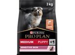 PRO PLAN Puppy Medium Sensitive Skin Lachs 3 kg