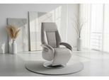 TV-Sessel SIT & MORE "Enjoy", light grau, B:74cm H:113cm T:77cm, Sessel, TV-Sessel, in Grösse S, oder M, oder L, wahlweise mit Motor und Aufstehhilfe