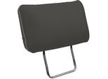 Sofa-Kopfstütze OTTO HOME "Varese", grau (anthrazit), B:50cm H:25cm T:12cm, Holzwerkstoff, Kopfstützen, Sofa-Kopfstütze, Kreuznaht in beige