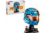 Konstruktionsspielsteine LEGO "McLaren Mastercard F1 Team Oscar Piastri Helm (43017)", blau, Spielbausteine, Kinder, Kunststoff, Konstruktionsspielsteine, LEGO Editions Formula 1