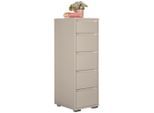 Carryhome Kommode, Kaschmir, Kunststoff, 5 Schublade(n) Schubladen, 40x120x48 cm, Wohnzimmer, Kommoden & Sideboards, Kommoden