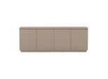 Mid.you Sideboard Bilbao, Taupe, Holzwerkstoff, 4 Fächer, 200x72x34.5 cm, FSC Mix, stehend, Wohnzimmer, Kommoden & Sideboards, Sideboards