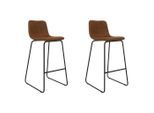 Mid.you , Cognac , Metall, Kunststoff , Lederoptik , 48x102x54 cm ,