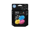 HP Original-Druckerpatronen 303 Multipack, schwarz + color, ca. 200/165 Seiten