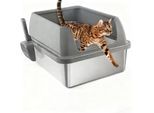 All for paws Edelstahl-Katzenklo