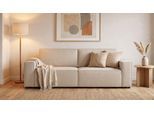 LOUNGE Schlafsofa in Beige von BRUNO | Groß, bequem & seitlich ausklappbar