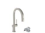 hansgrohe Aqittura M91 Küchenarmatur 76826800 Ausziehauslauf, 1jet, sBox, Edelstahl Finish