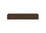 Mid.you , Walnussfarben , Holzwerkstoff , 2 Schublade(n) Schubladen , 115.2x15.8x40 cm ,