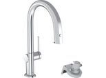 hansgrohe Aqittura M91 Küchenarmatur 76803000 Ausziehauslauf, 1jet, chrom
