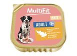 MultiFit Nassfutter Hund Pastete mit Huhn und Pute 36x300 g
