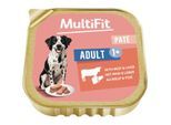 MultiFit Nassfutter Hund Pastete mit Rind und Leber 36x300 g