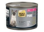 SELECT GOLD Pure Adult Paté Pferd 24x200 g