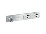 hansgrohe Axor ShowerSolutions Thermostatmodul Select 18356000, chrom, für 3 Verbraucher