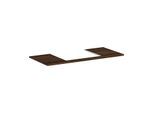 hansgrohe Xelu Q Konsole 54111630 1180 x 550 mm, Ausschnitt 600 x 480 mm, Nussbaum dunkel