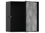 hansgrohe XtraStoris Wandnische 56091670 30x30x14cm, mit befliesbarer Tür, mattschwarz