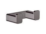 hansgrohe AddStoris Doppelhaken 41755340 Wandmontage, Metall, brushed black chrome