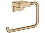 hansgrohe AddStoris Papierrollenhalter 41771140 ohne Deckel, Wandmontage, Metall, brushed bronze