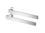 hansgrohe Axor Handtuchhalter 42821800 409mm, 2-armig, schwenkbar, Edelstahl-Optik