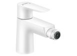 hansgrohe Talis E Bidet-Einhebelmischer 71720700 mattweiß, mit Ablaufgarnitur