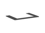hansgrohe Xelu Q Konsole 54109910 780 x 550 mm, Ausschnitt 600 x 480 mm, diamantgrau matt