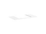 hansgrohe Xelu Q Konsole 54110050 980 x 550 mm, Ausschnitt 600 x 480 mm, weiß hochglanz
