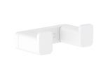 hansgrohe AddStoris Doppelhaken 41755700 Wandmontage, Metall, mattweiß